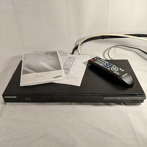 Samsung Blu-Ray Disc Player BD-D5300 DVD Movie with Remote Manuel TESTED Working